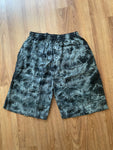 Mushroom print cotton unisex summer hippie festival shorts