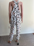 Mushroom print Overalls Hippie Pants Boohoo Pants Vacation Gifts for your love one