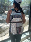 LARGE Himalayan Hemp Backpack with LAPTOP POCKET Nepal Fair Trade Hiking BagBackpcks