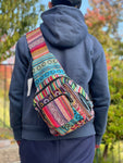 Boho Sling Bag with Gheri Design