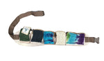 Six-Pocket Tie-Dye Design Utility Fanny Pack