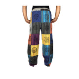 Comfy Cute Boho Style Patchwork Pants Bright