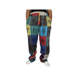 Comfy Cute Boho Style Patchwork Pants Bright