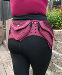 Lacy Lotus Fanny Pack Hip Pack Hip Hugger Sports Pack Steampunk Belt