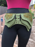 Lacy Lotus Fanny Pack Hip Pack Hip Hugger Sports Pack Steampunk Belt