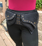 Lacy Lotus Fanny Pack Hip Pack Hip Hugger Sports Pack Steampunk Belt