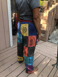 Comfy Cute Boho Style Patchwork Pants Bright